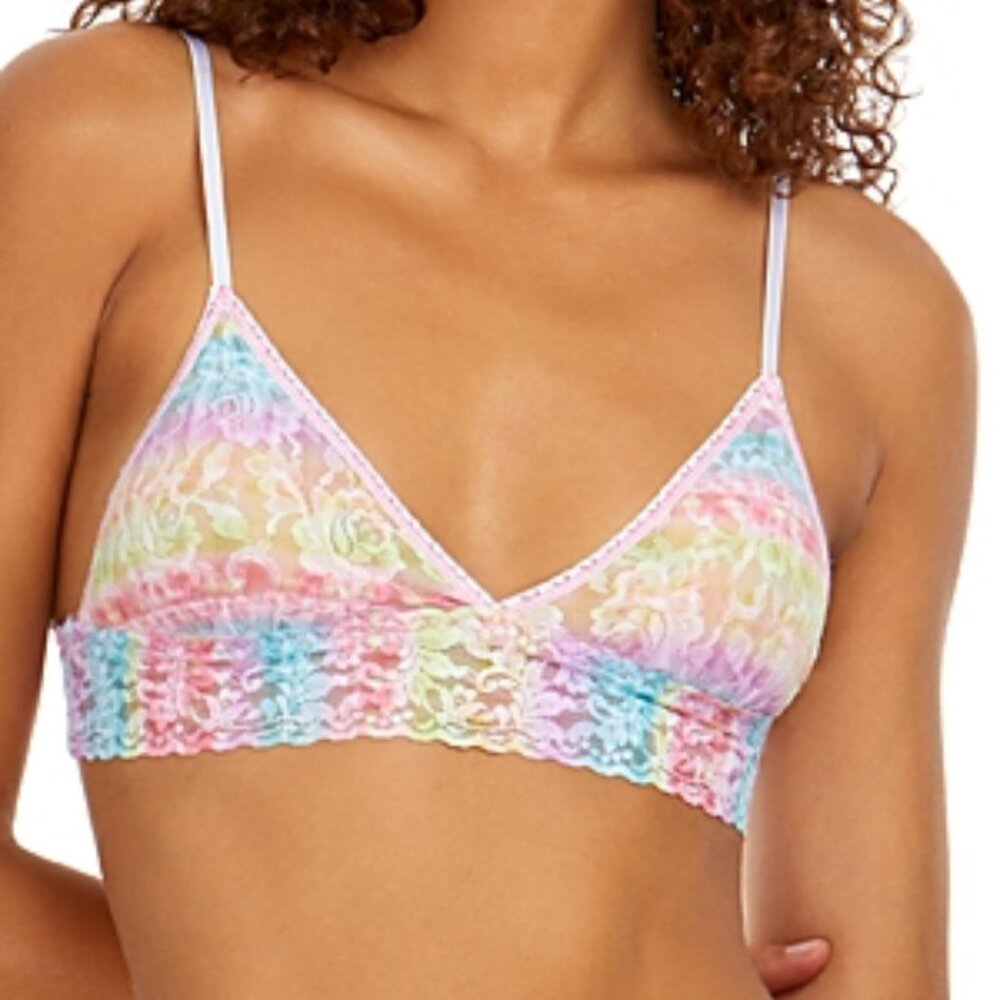 Hanky Panky Signature lace padded bralette New!